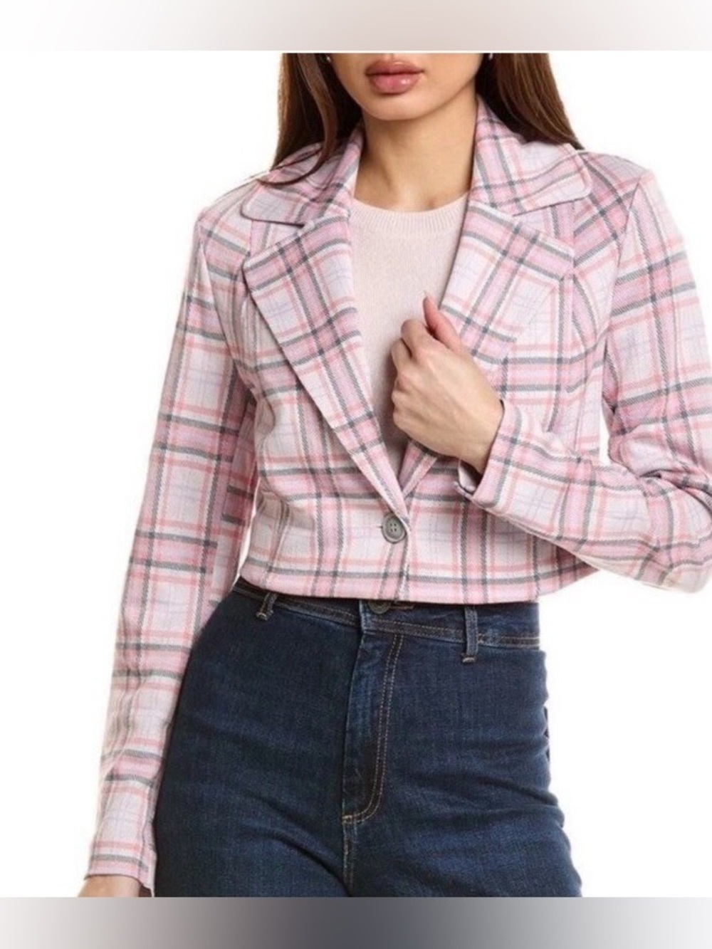 Cabi Play Date Cropped Blazer